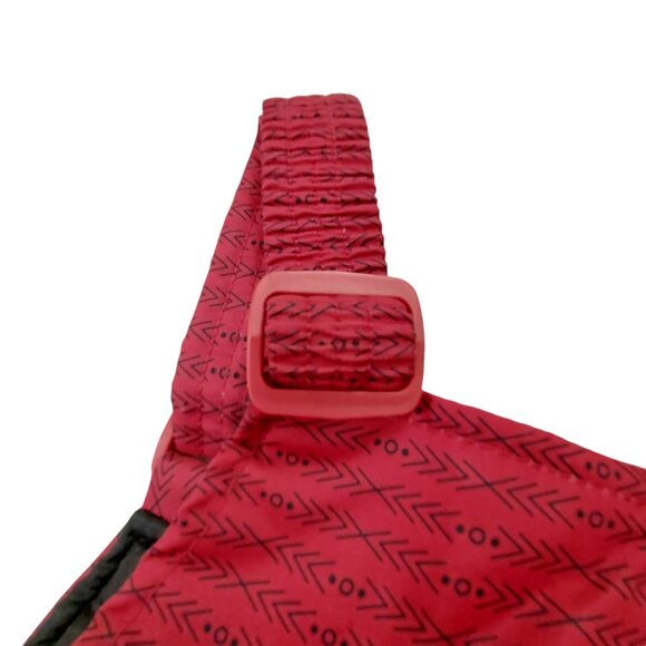 Arctix A6 Snow Bib Kids 14/16 Large Red Insulated Front Zip Outdoor Winter - Picture 4 of 12